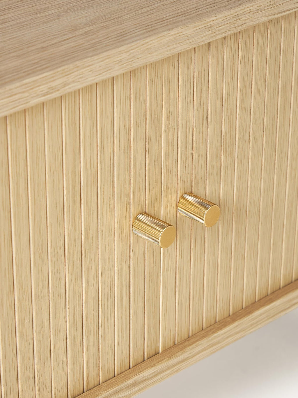 Delamere Lowboard with Fluted Front