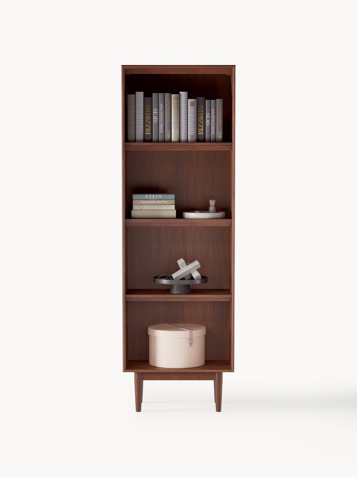 Delamere Mango Wood High Shelving Unit