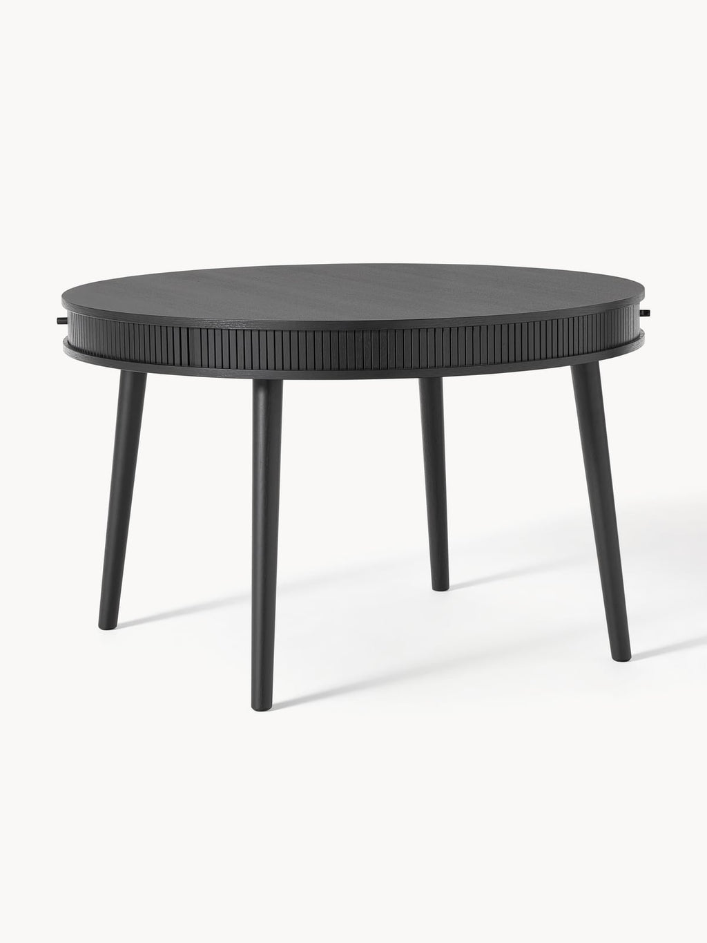Delamere Round Dining Table with Storage Space, in various sizes