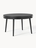 Delamere Round Dining Table with Storage Space, in various sizes
