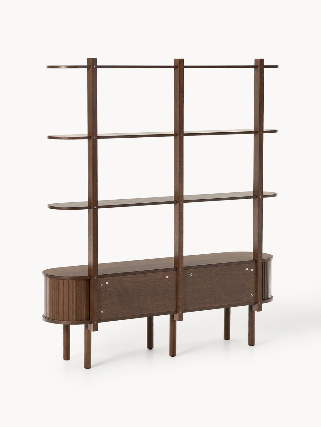 Delamere Shelving Unit with Fluted Front