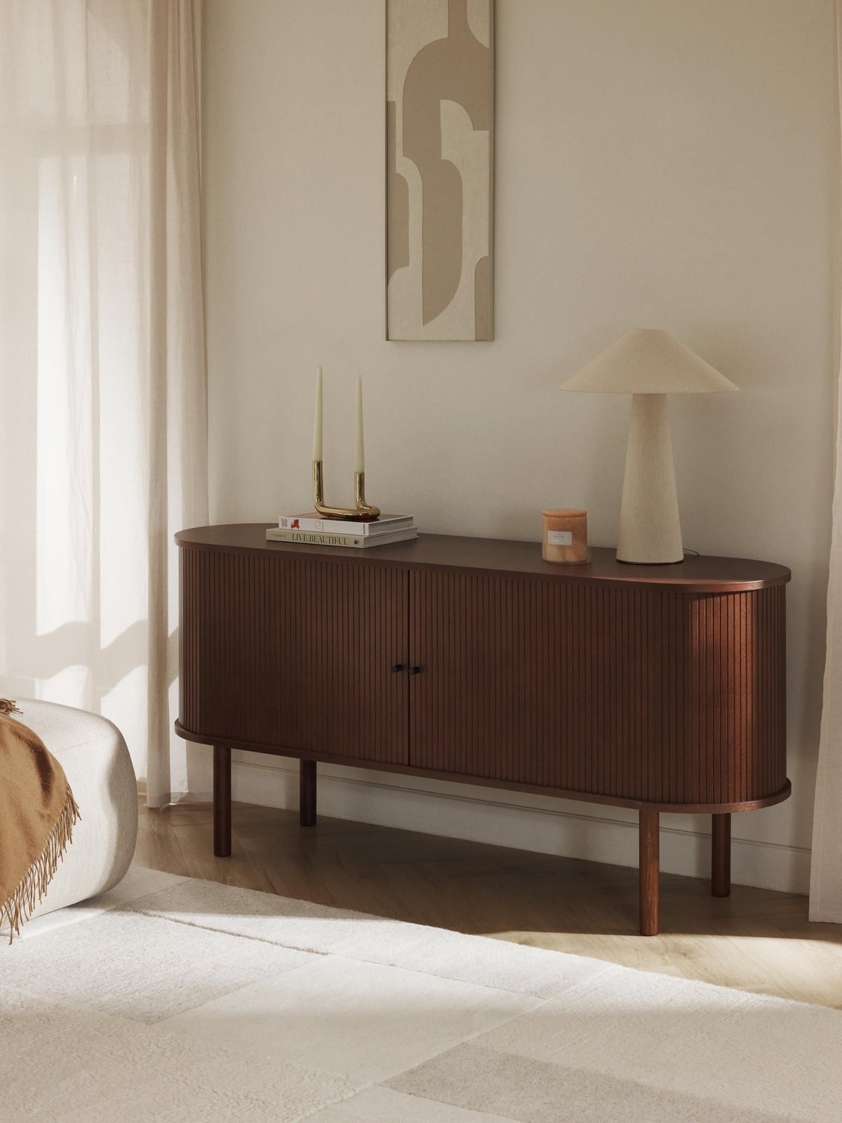 Delamere Sideboard with Fluted Front