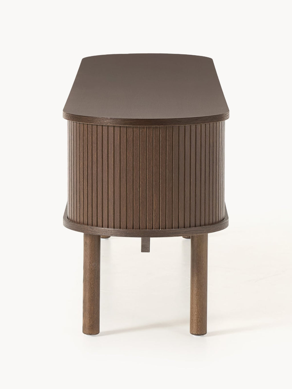 Delamere TV Stand with Fluted Front