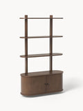 Delamere Wall-Mounted Shelf with Fluted Front