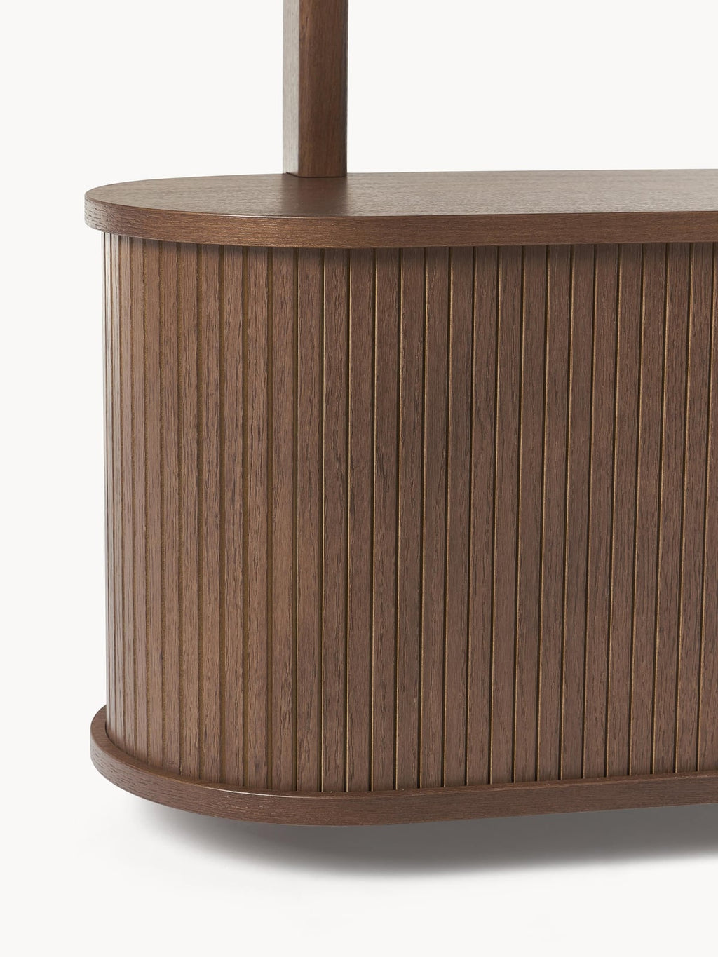 Delamere Wall-Mounted Shelf with Fluted Front
