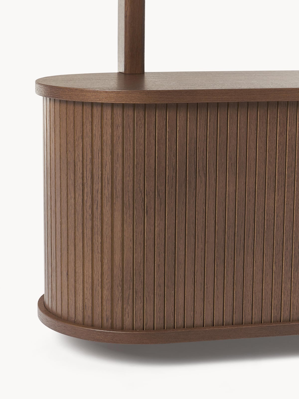 Delamere Wall-Mounted Shelf with Fluted Front