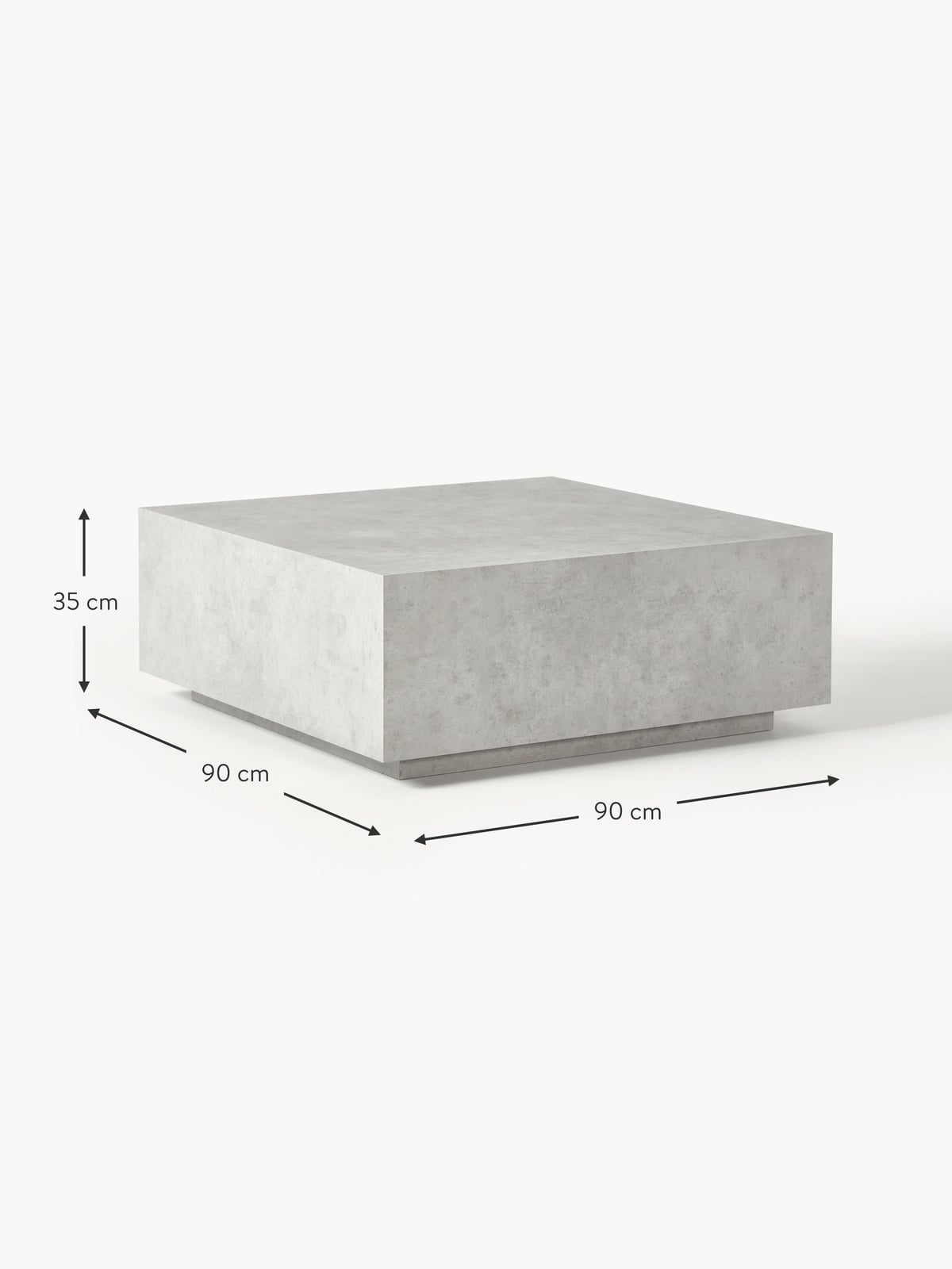 Denholm Concrete Effect Coffee Table
