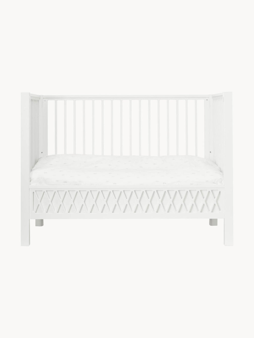 Denholm Height-Adjustable Cot, 60 x 120 cm