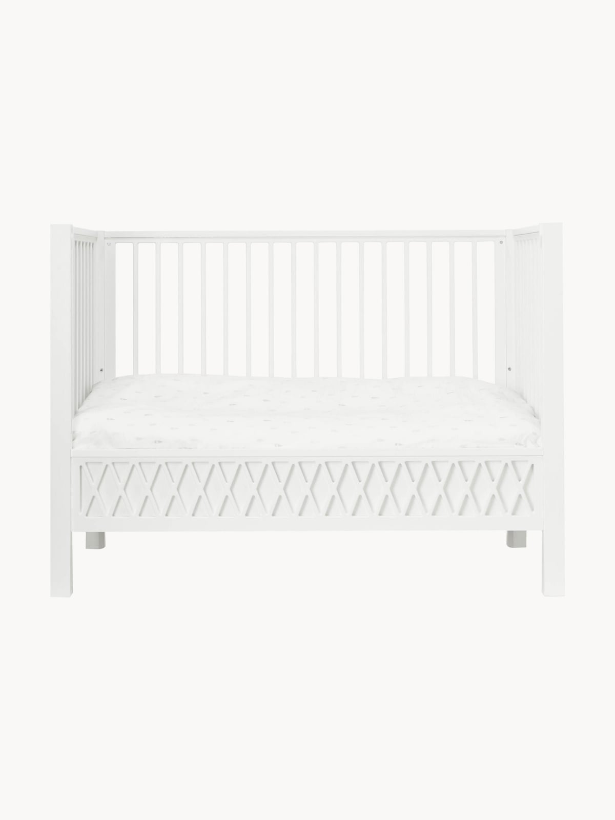 Denholm Height-Adjustable Cot, 60 x 120 cm