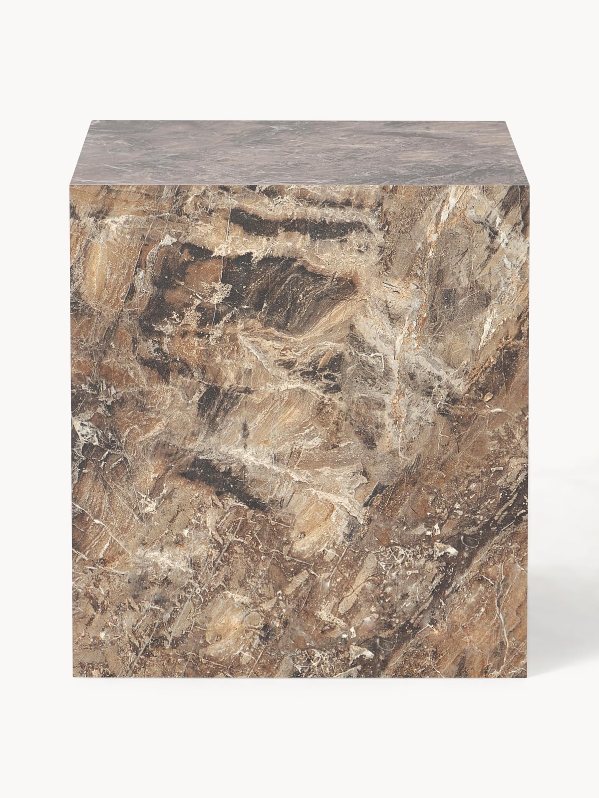 Denholm Marble Effect Side Table