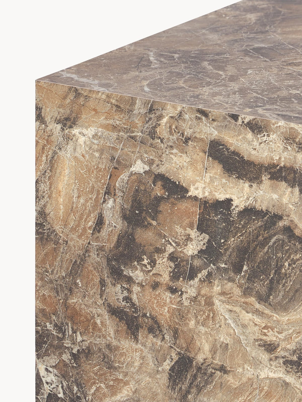 Denholm Marble Effect Side Table