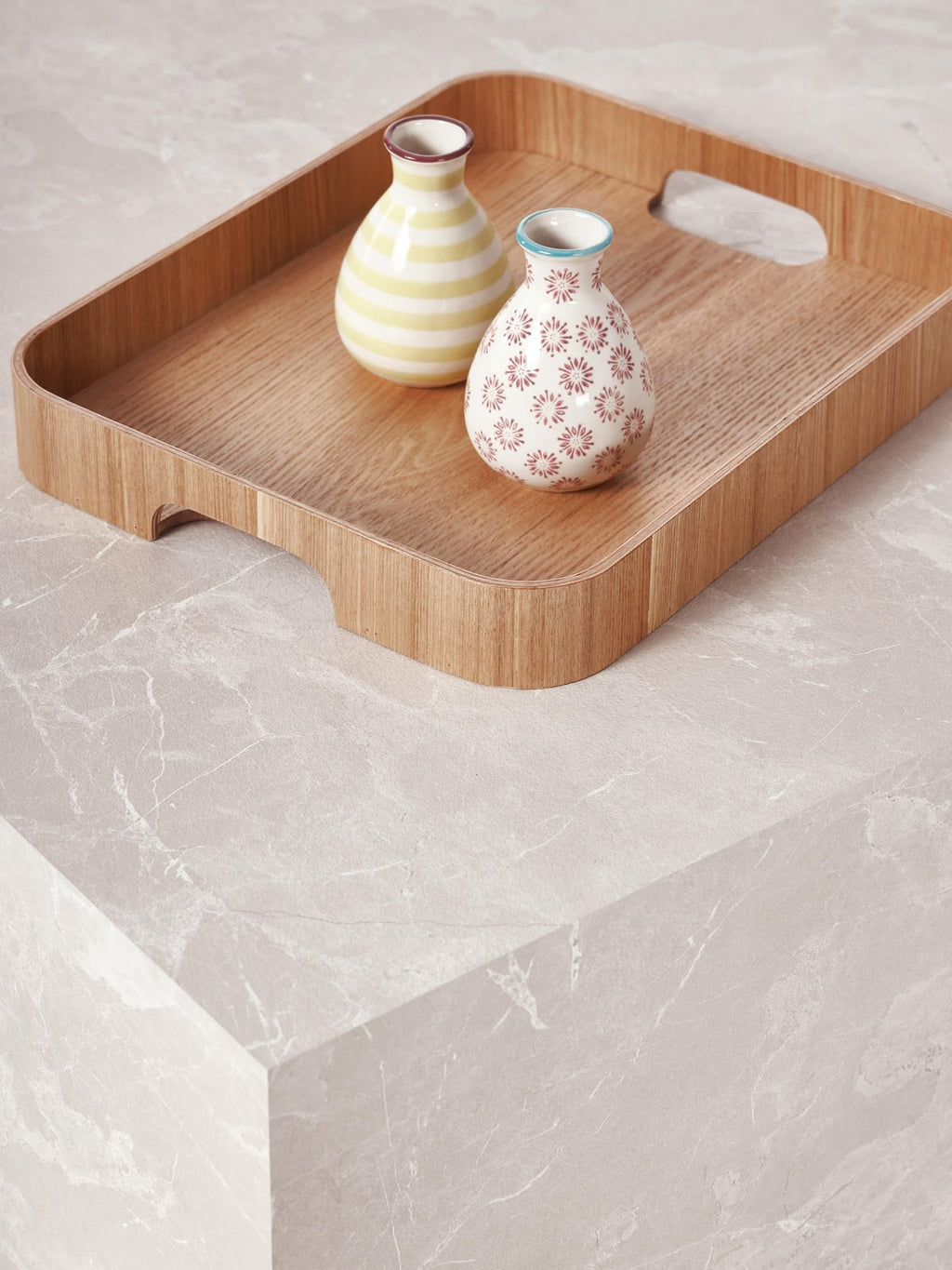 Denholm Travertine Effect Coffee Table