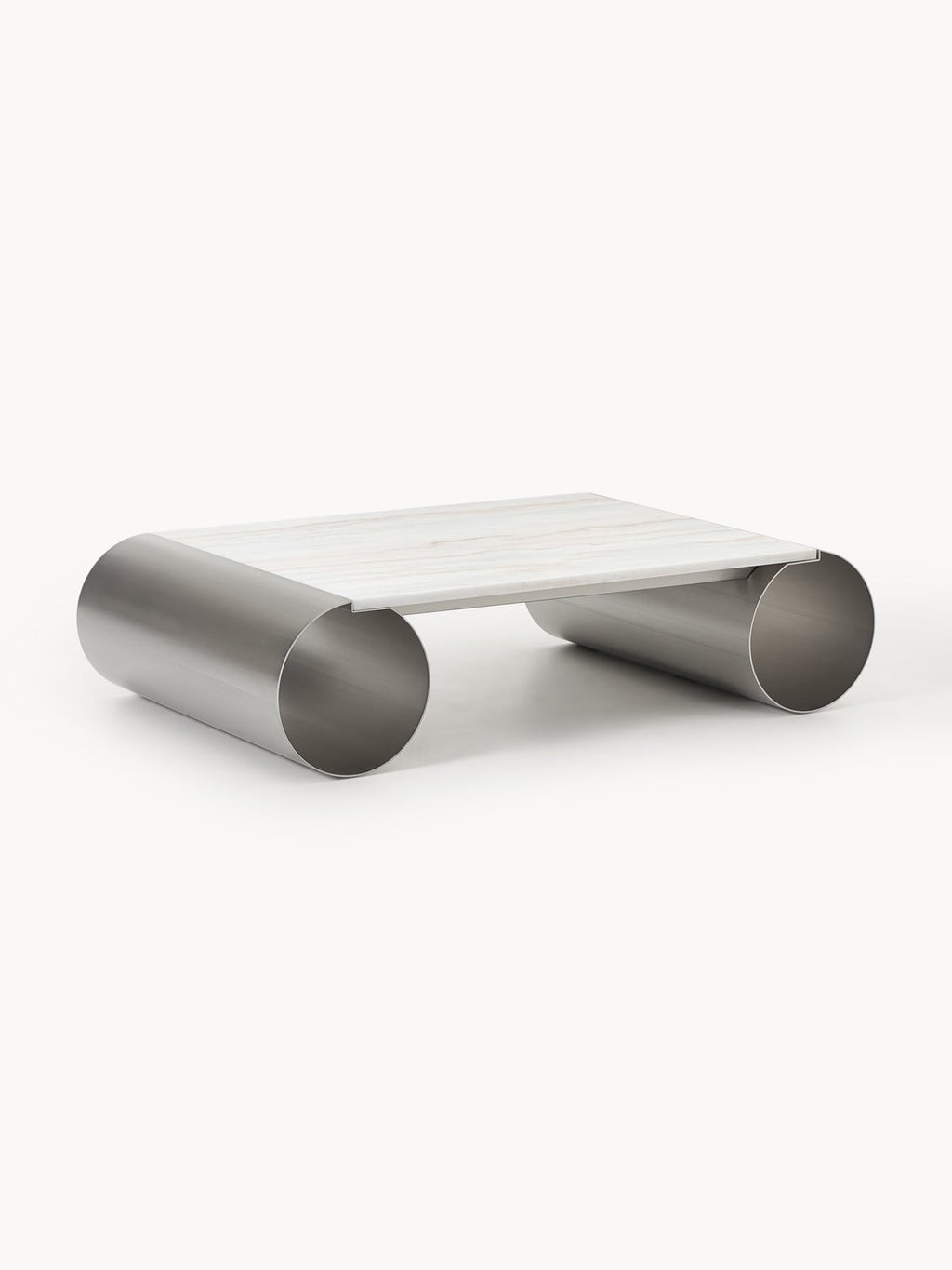 Drayton Coffee Table with Marble Top, W 120 cm