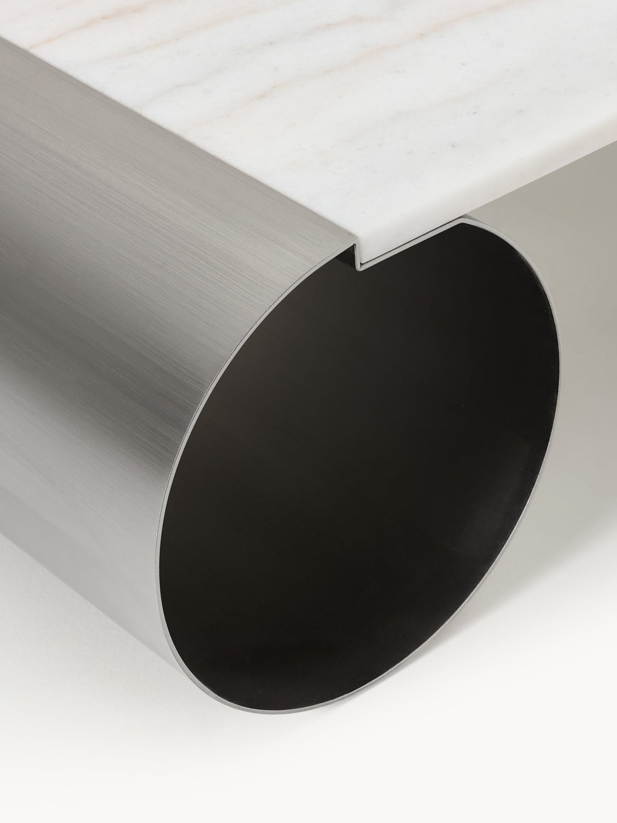 Drayton Coffee Table with Marble Top, W 120 cm