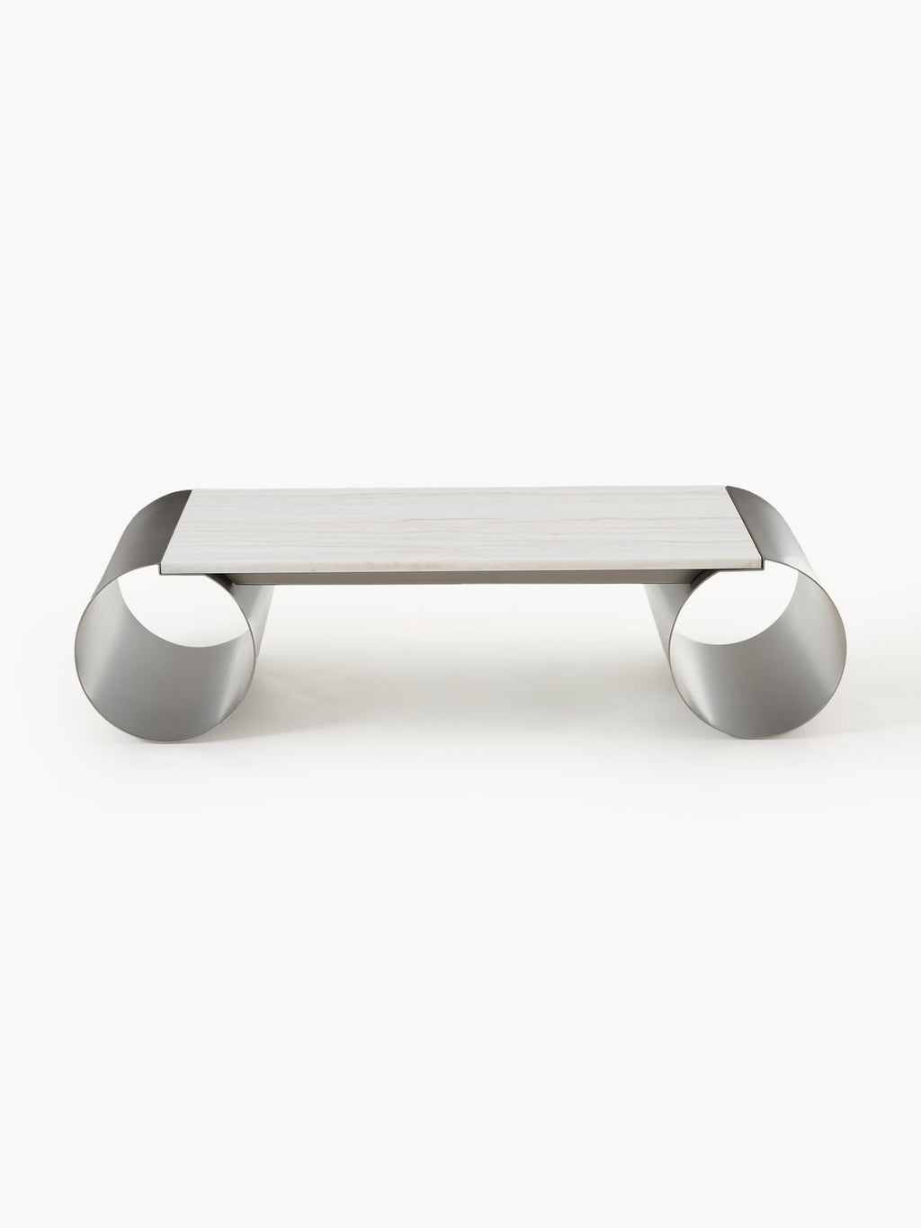 Drayton Coffee Table with Marble Top, W 120 cm