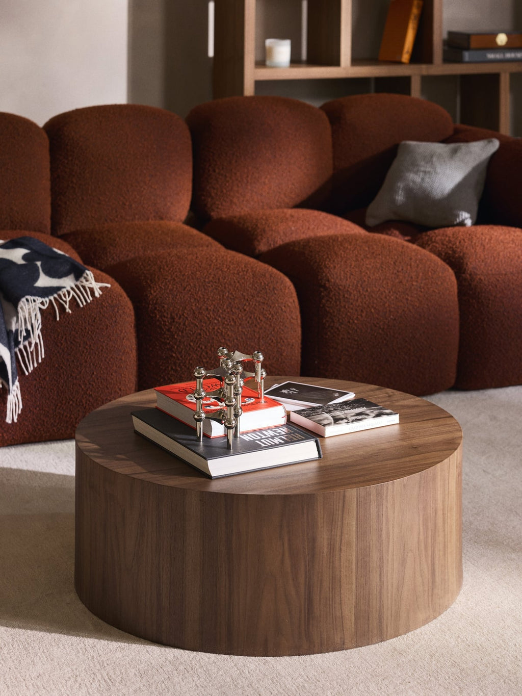 Drayton Round Wooden Coffee Table