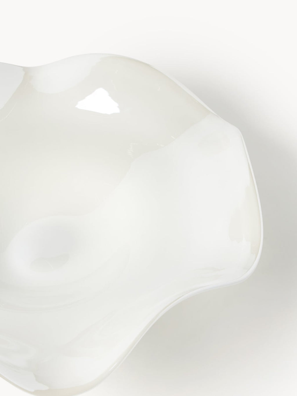 Dunmore Handmade Glass Decorative Bowl, W 32 cm