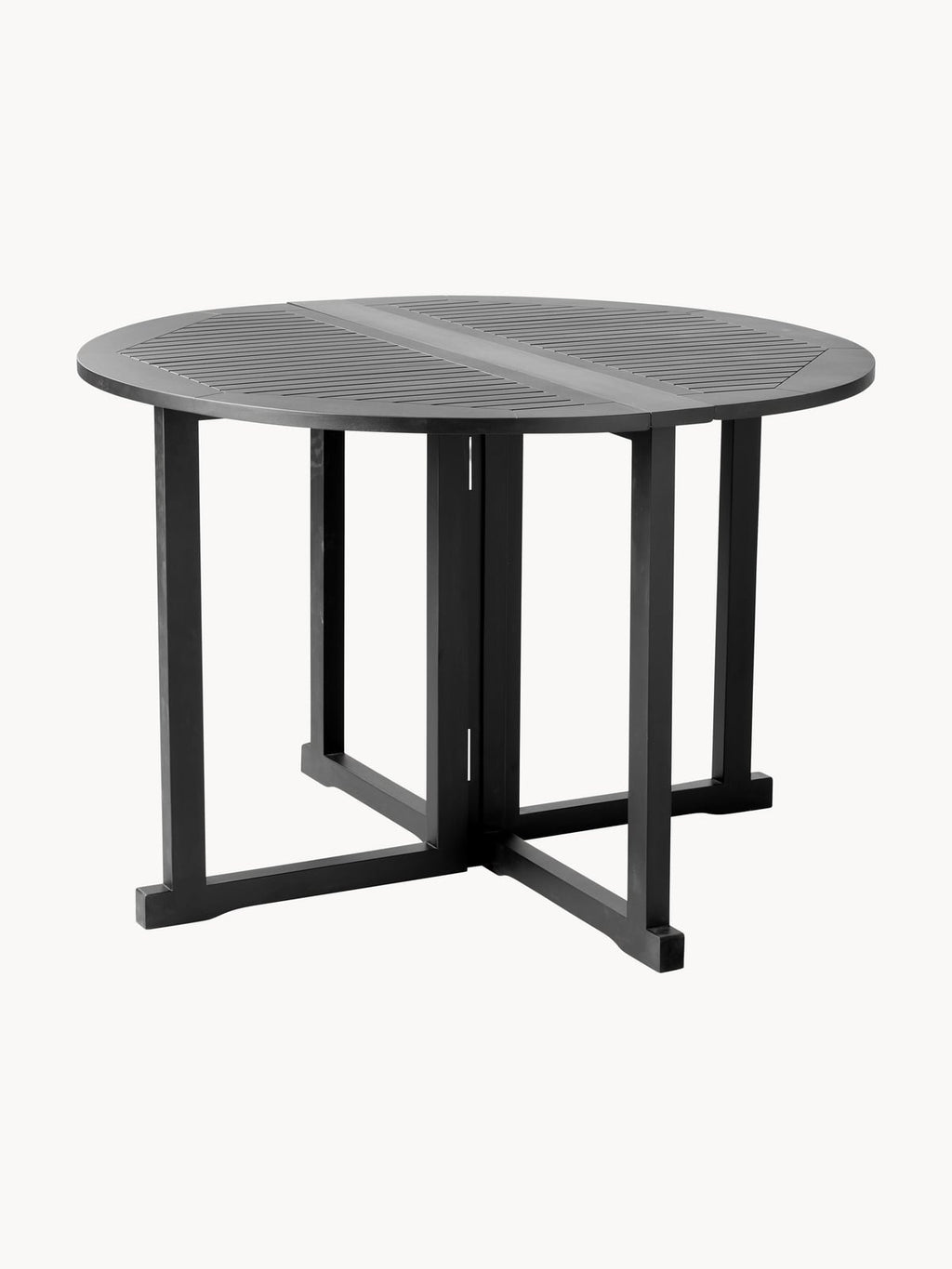 Dunmore Round Folding Garden Table, Ø 110 cm