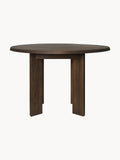 Dunster Beech Wood Dining Table, 114 x 105 cm