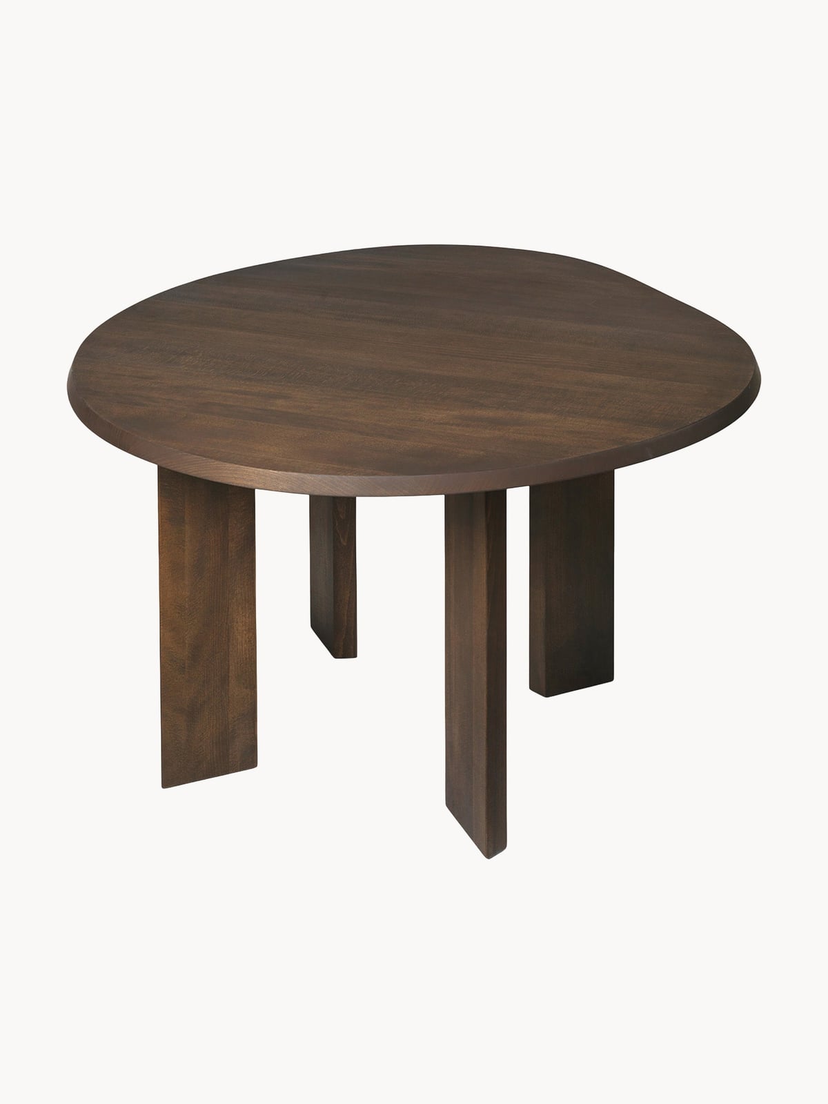 Dunster Beech Wood Dining Table, 114 x 105 cm