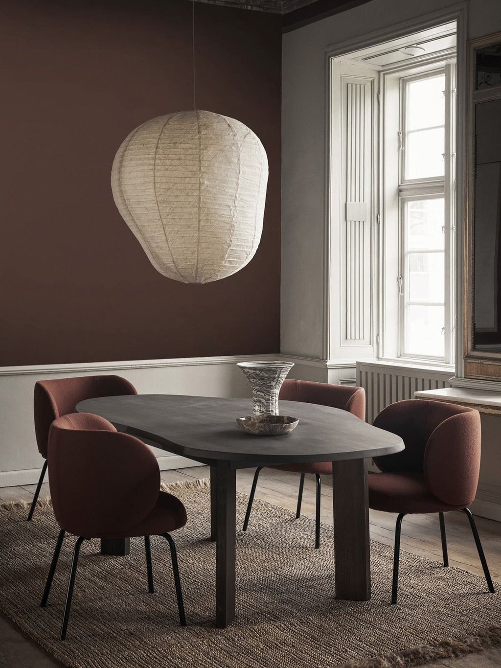 Dunster Beech Wood Dining Table, 220 x 119 cm