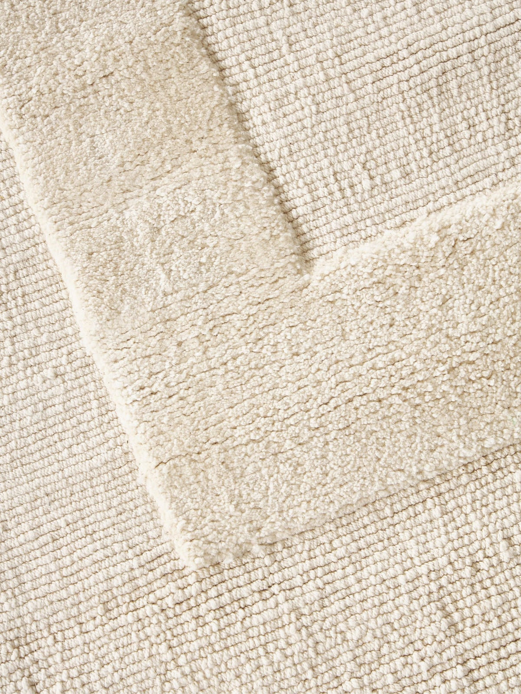 Dunster Hand-Woven High-Low Cotton Rug