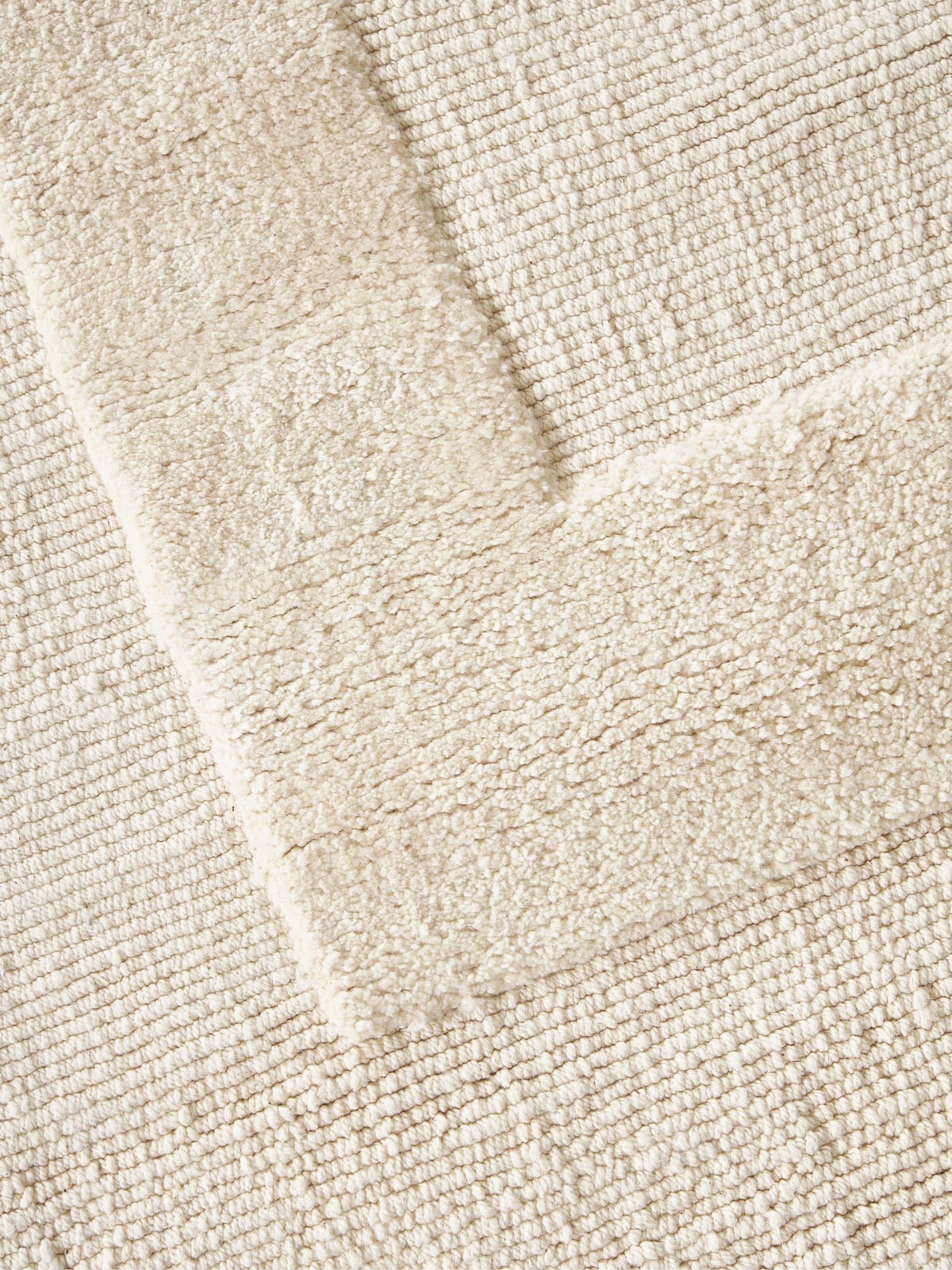 Dunster Hand-Woven High-Low Cotton Rug