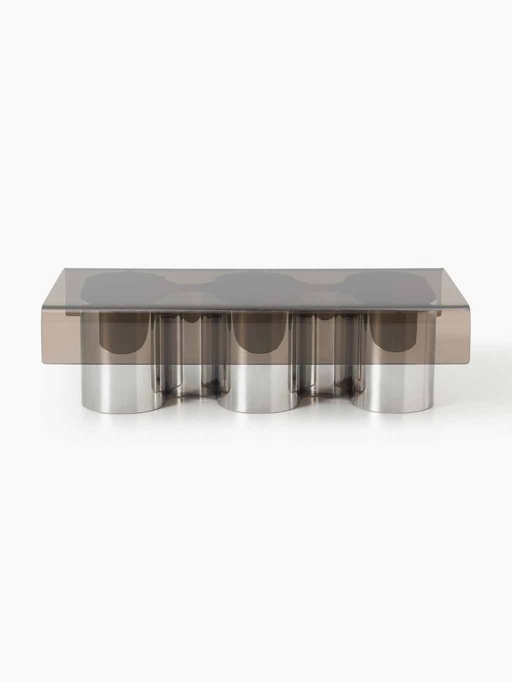 Durnford Coffee Table with Glass Top