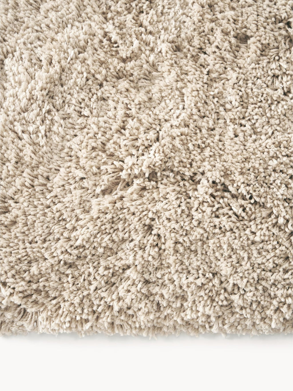 Durnford Fluffy High-Pile Rug with Fringes