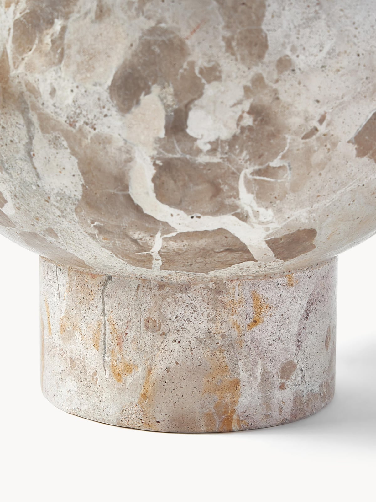 Eastnor Marble Decorative Bowl, H 15 cm