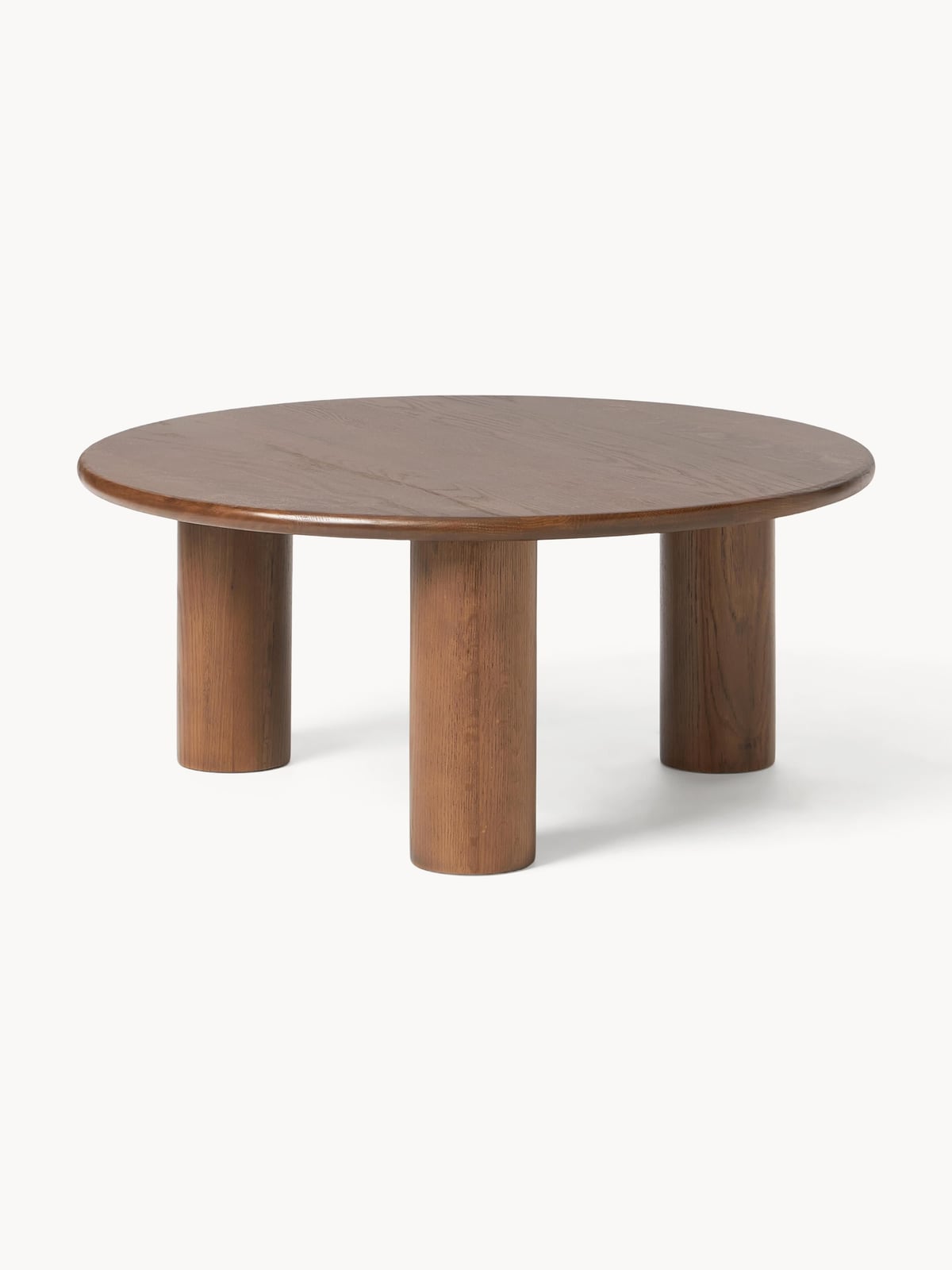 Eastnor Round Oak Wood Coffee Table