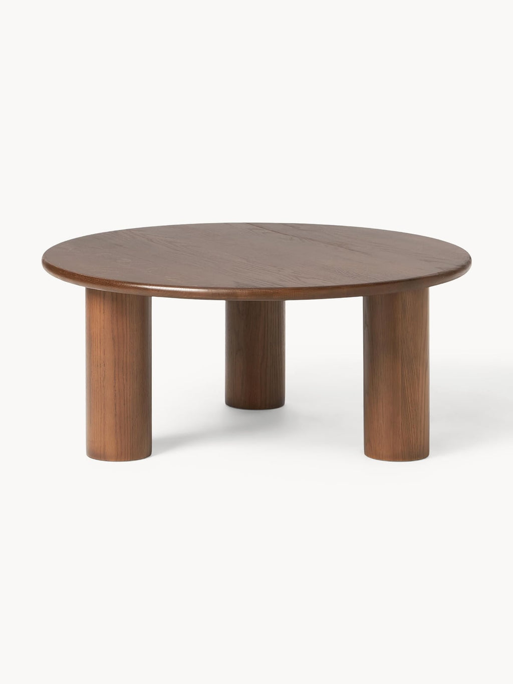 Eastnor Round Oak Wood Coffee Table