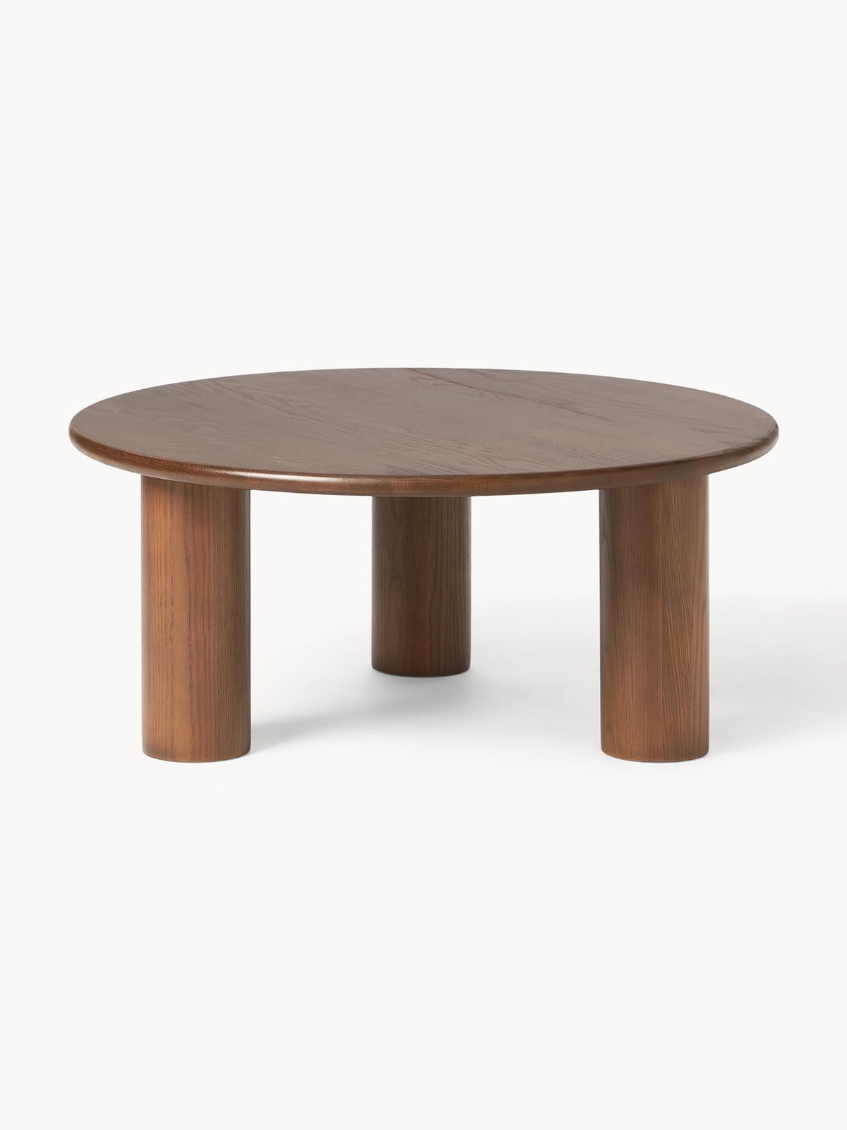Eastnor Round Oak Wood Coffee Table