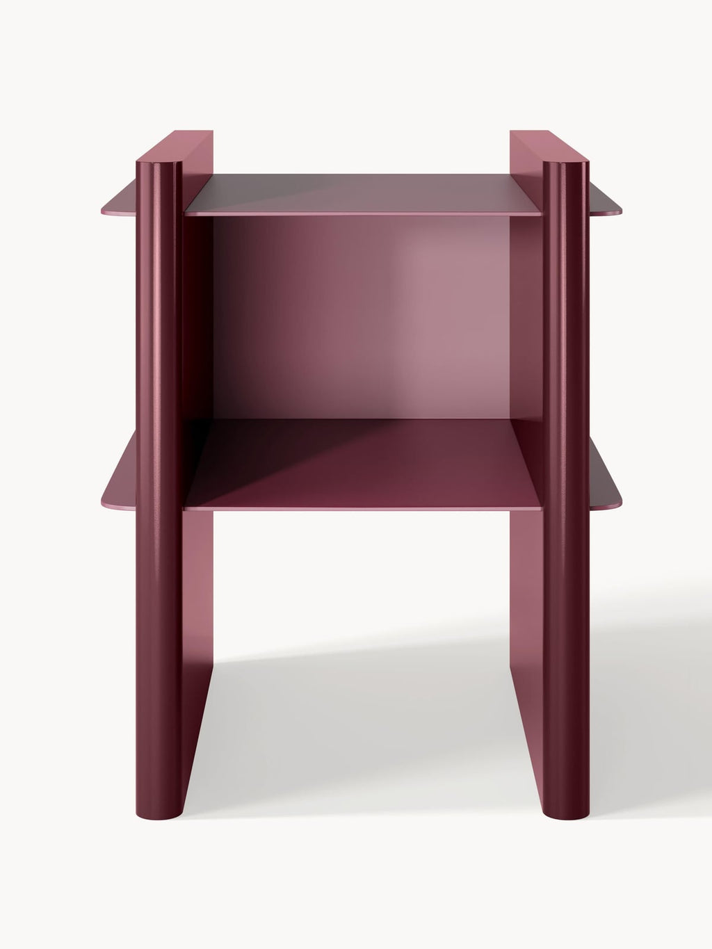 Edenhall Bedside Table with Metal Elements