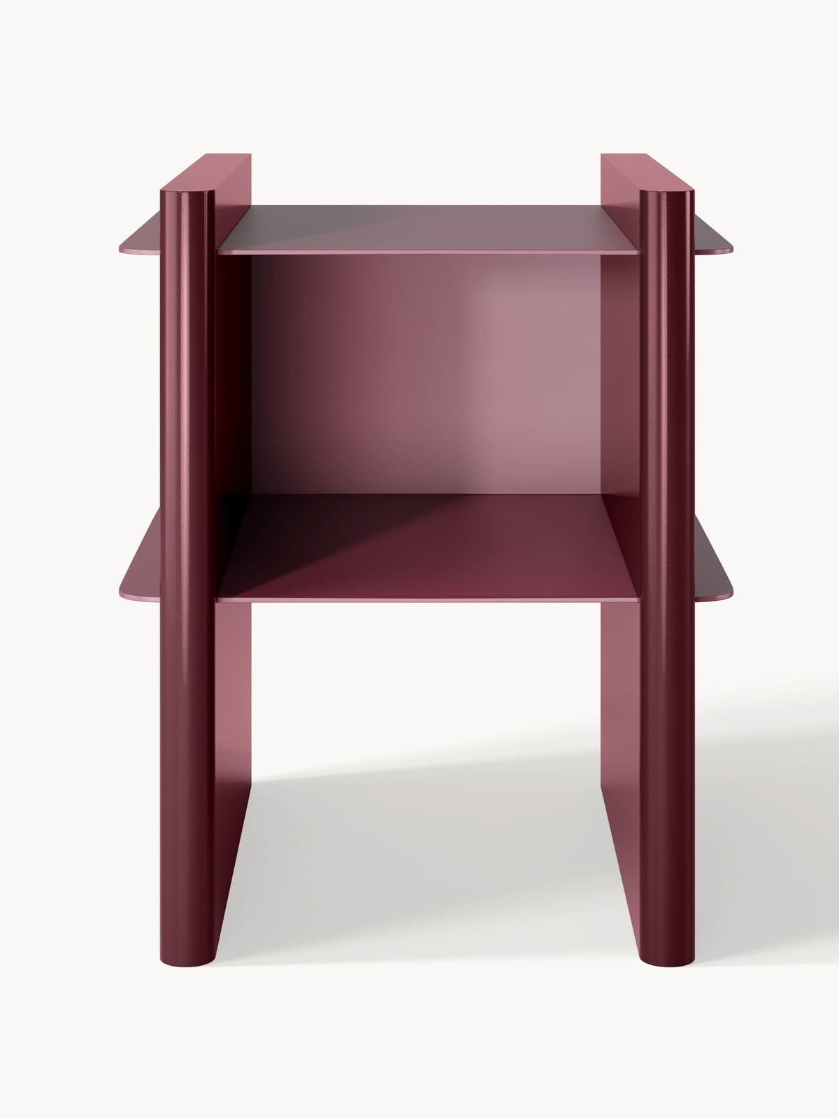 Edenhall Bedside Table with Metal Elements