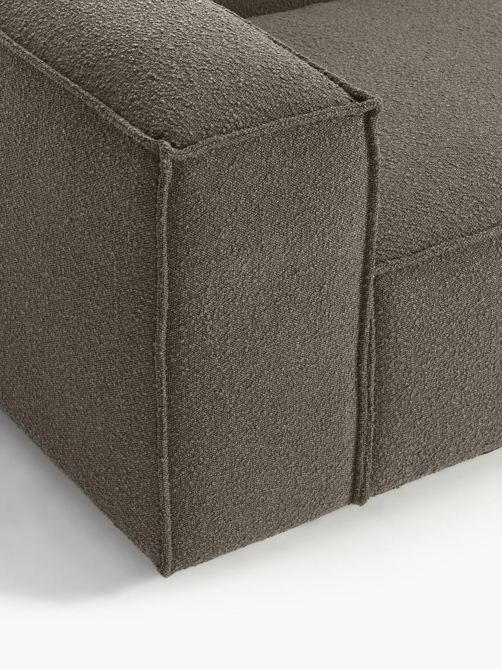 Edenhall Bouclé Modular Corner Sofa (3-seater)