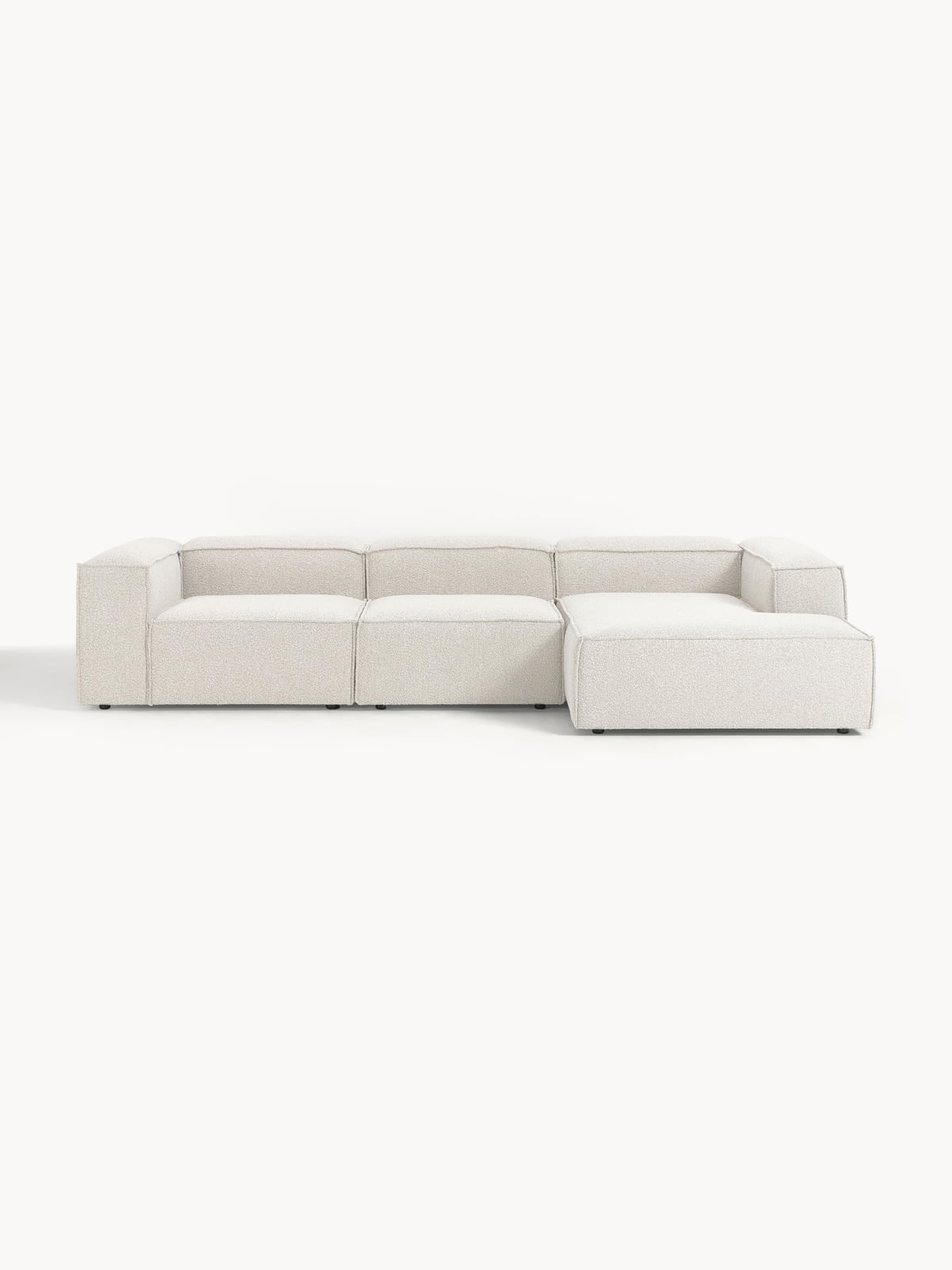 Edenhall Bouclé Modular Corner Sofa (4-seater)