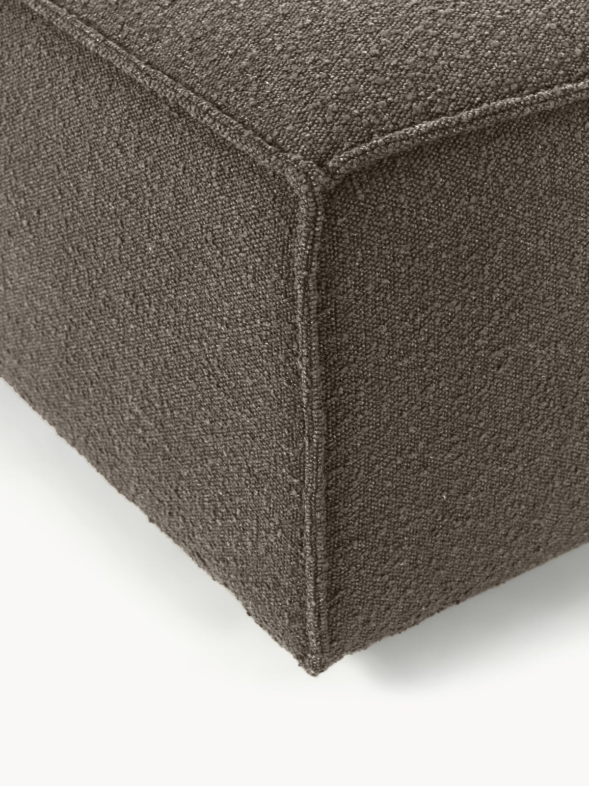 Edenhall Bouclé Ottoman