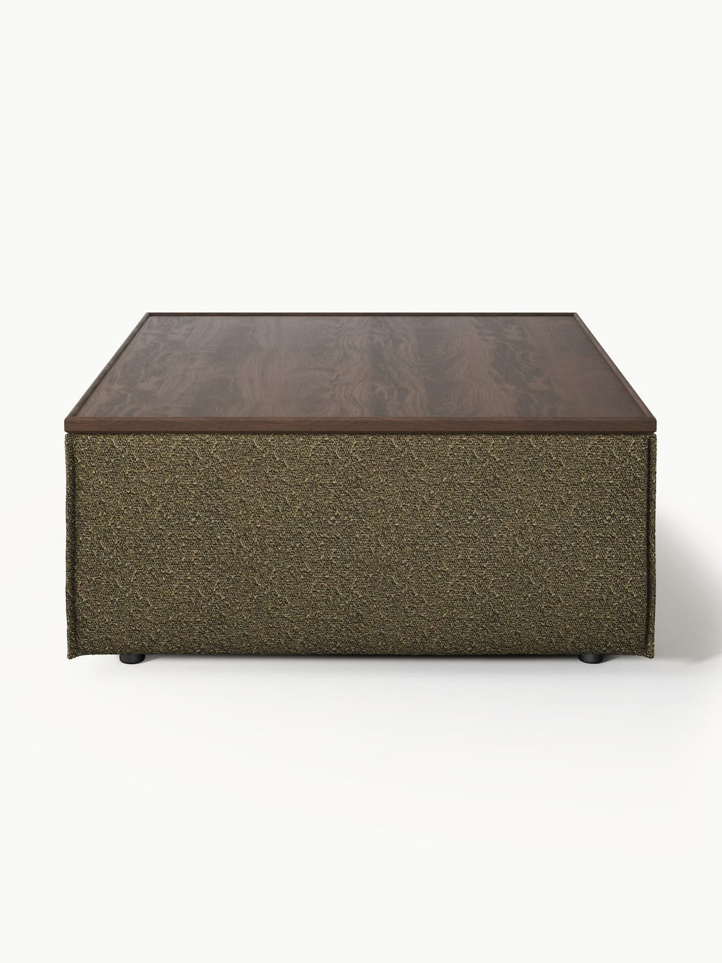 Edenhall Bouclé Ottoman with Storage