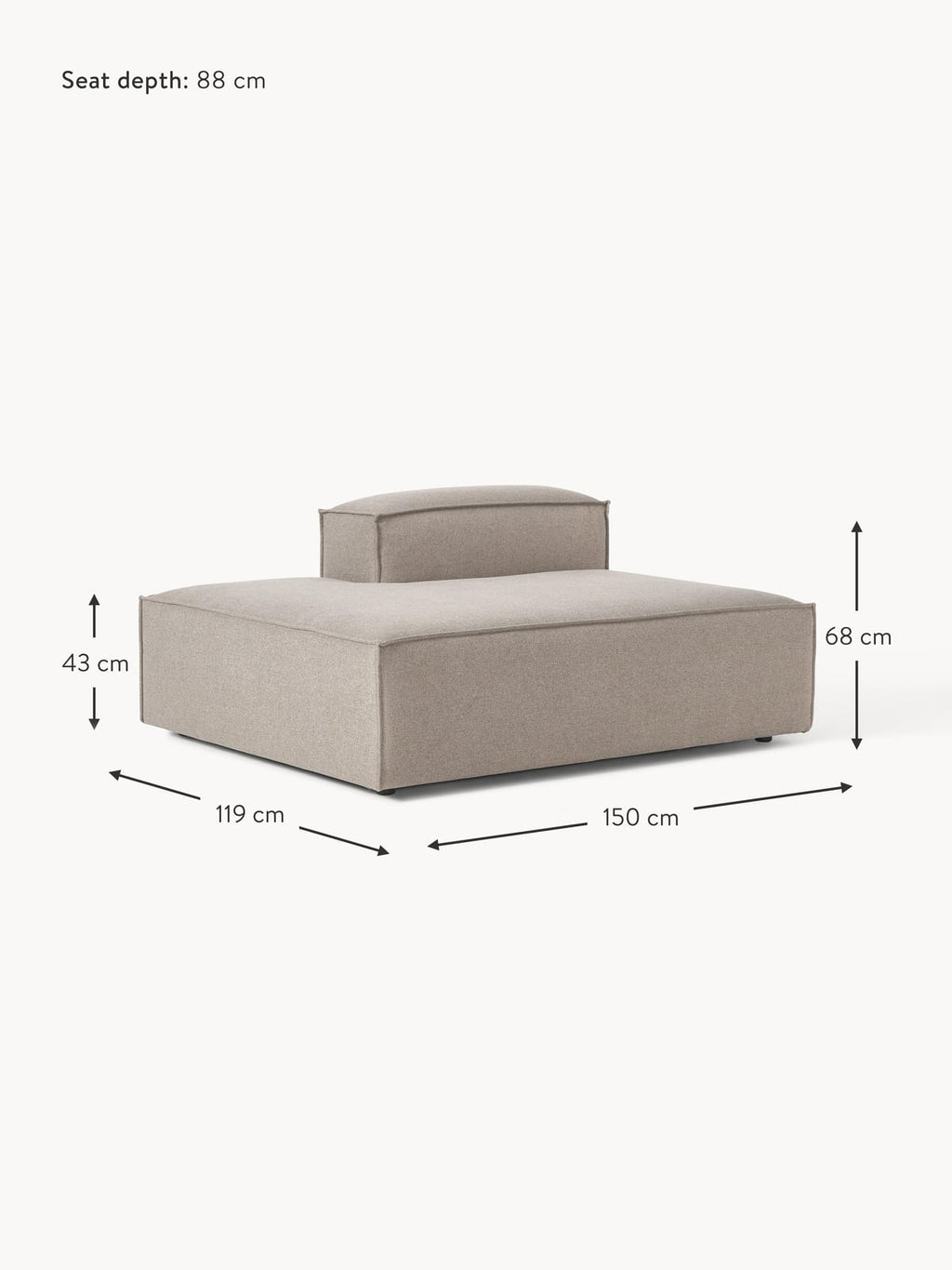 Edenhall Chaise Module