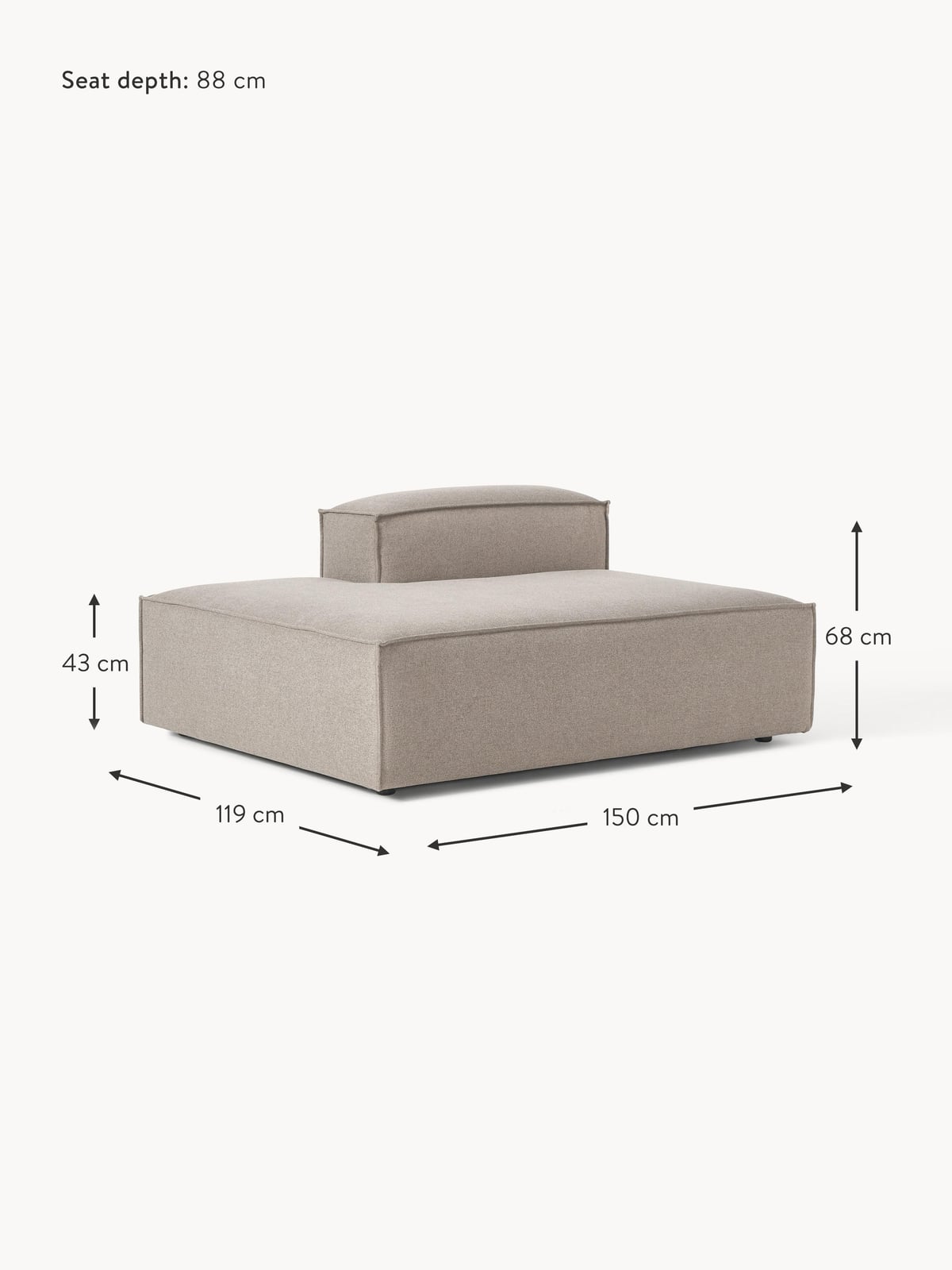 Edenhall Chaise Module
