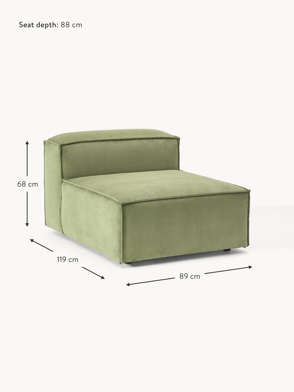 Edenhall Corduroy Centre Module