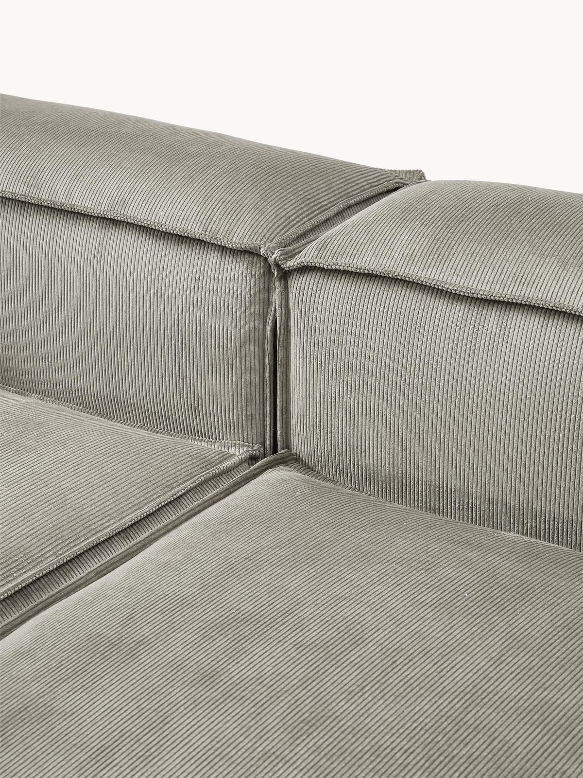Edenhall Corduroy Modular Corner Sofa (3-seater)