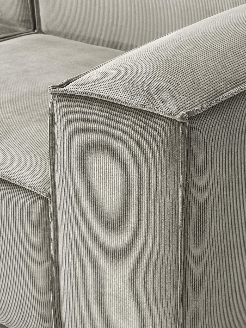 Edenhall Corduroy Modular Corner Sofa (3-seater)