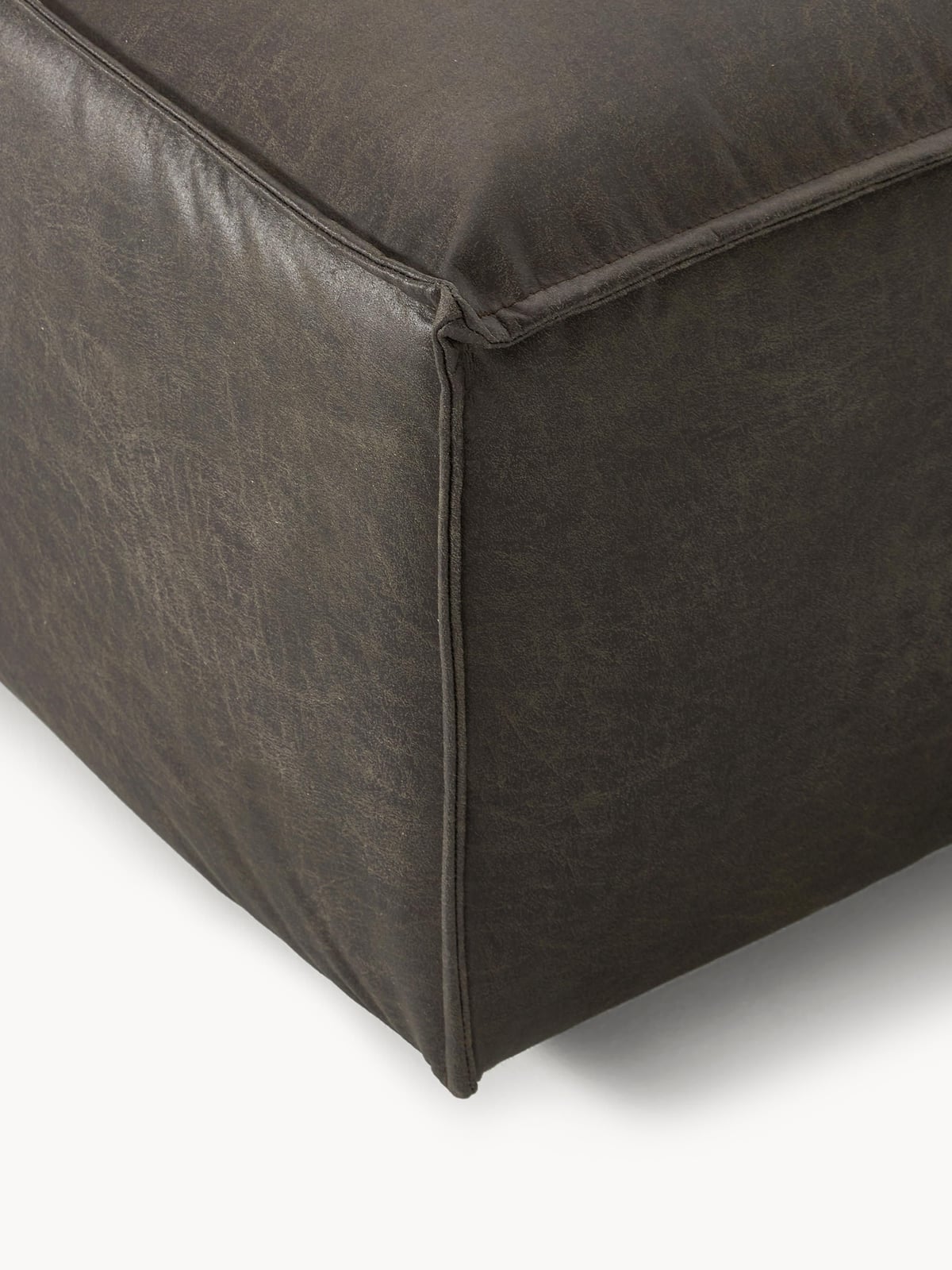 Edenhall Leather Chaise Module
