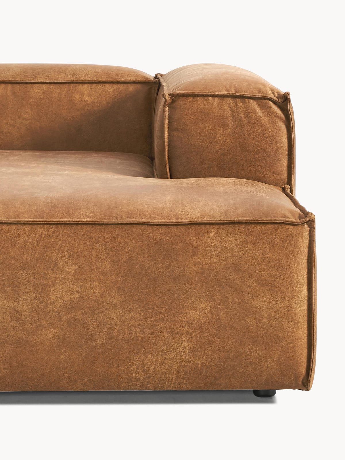 Edenhall Leather Corner Chaise Module
