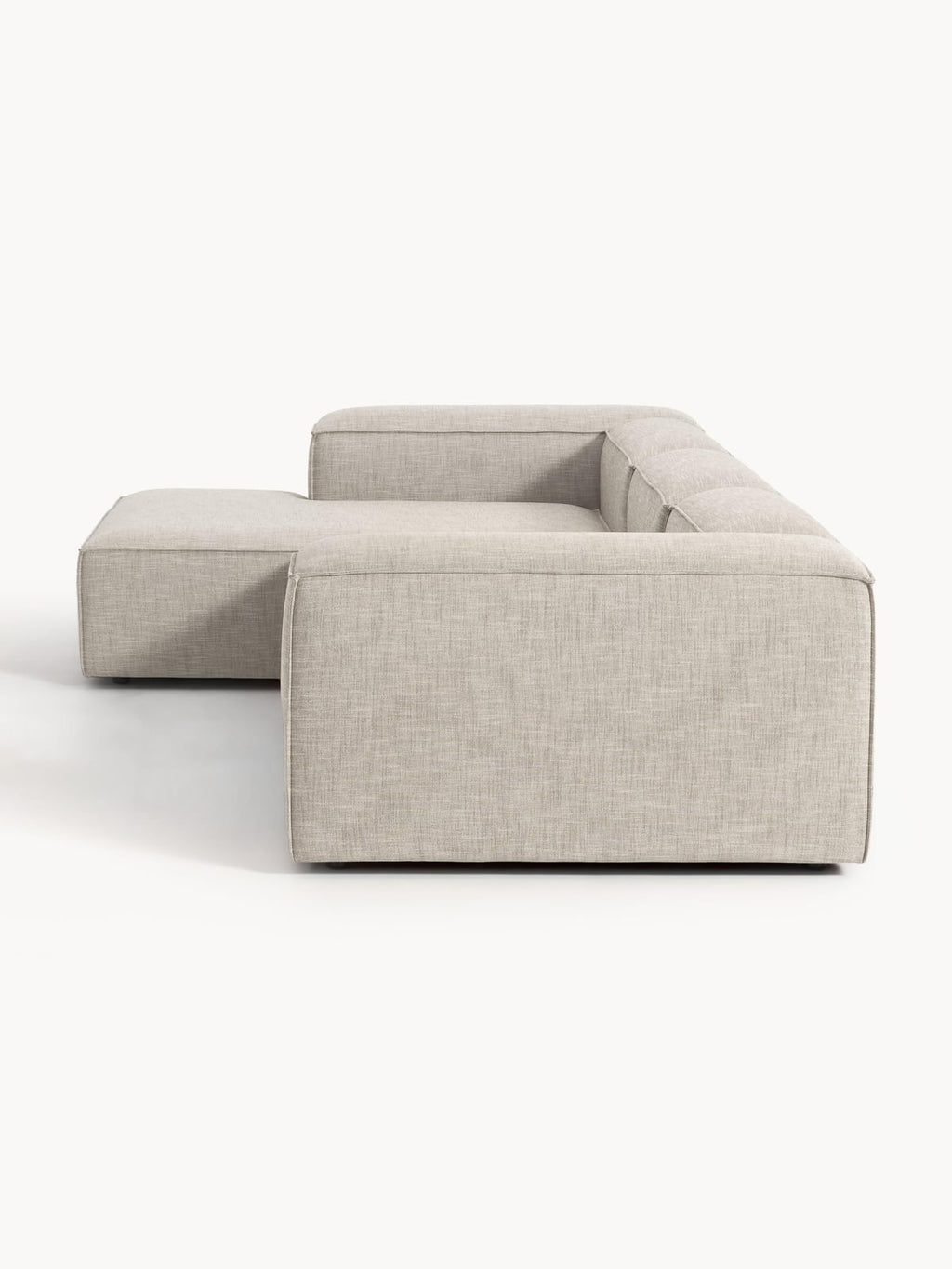 Edenhall Linen Blend Modular Corner Sofa (4-seater)