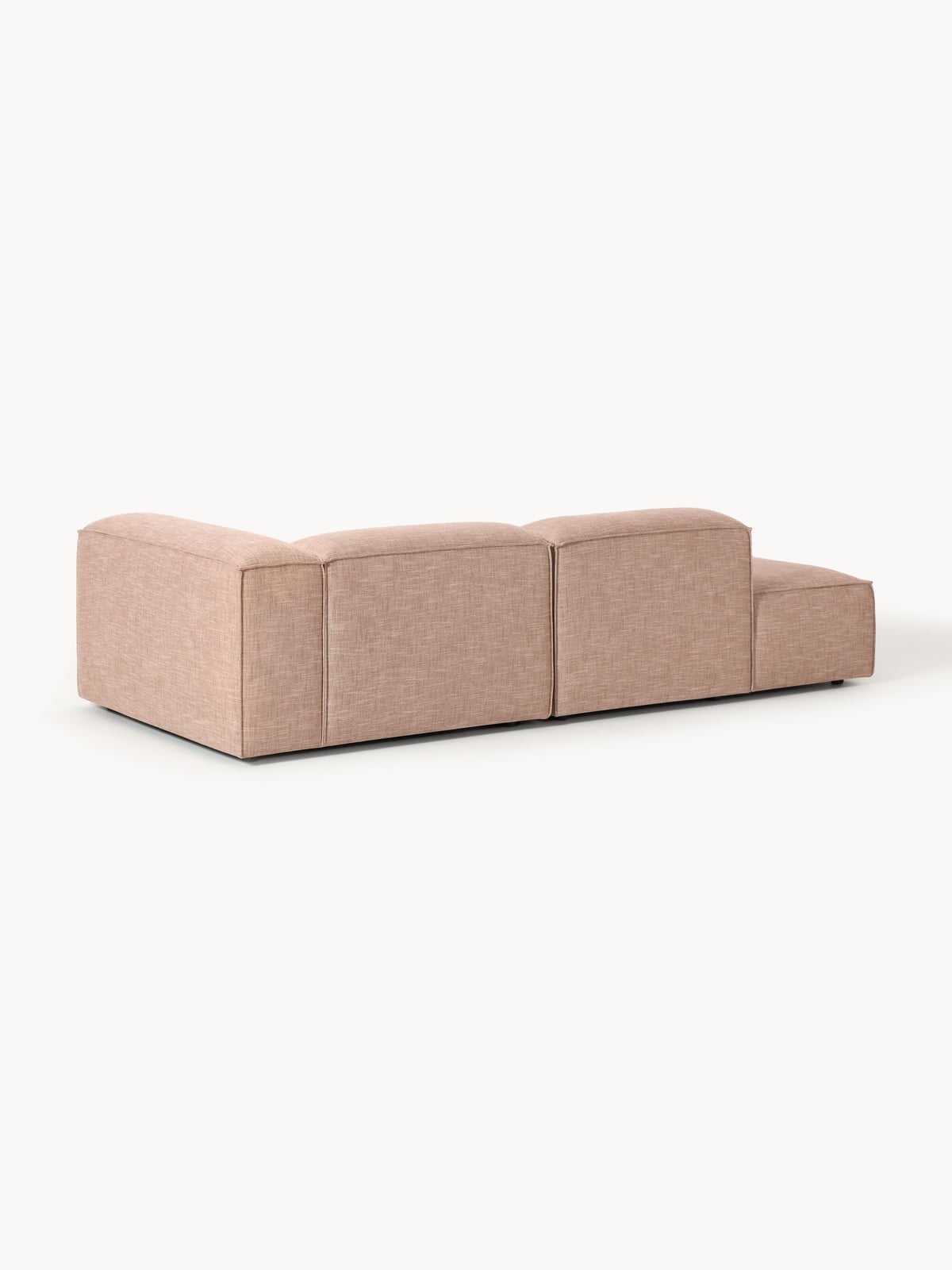 Edenhall Linen Blend Modular Ottoman