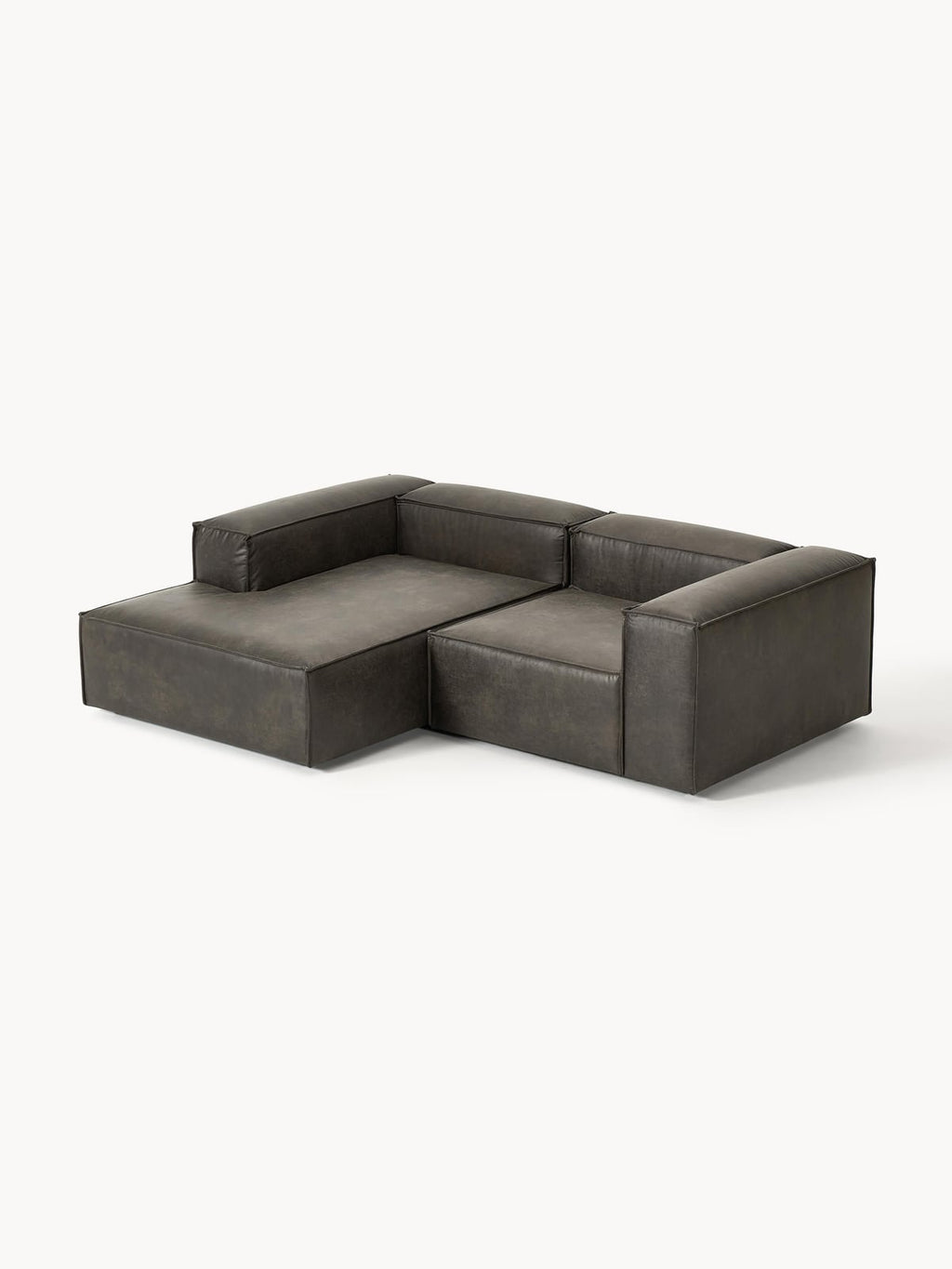 Edenhall Modular Leather Corner Sofa (2-seater)