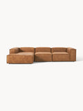Edenhall Modular Leather Corner Sofa (4-seater)